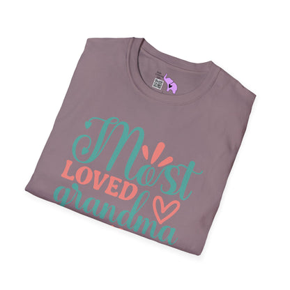 Most Loved Grandma Adult T-shirt