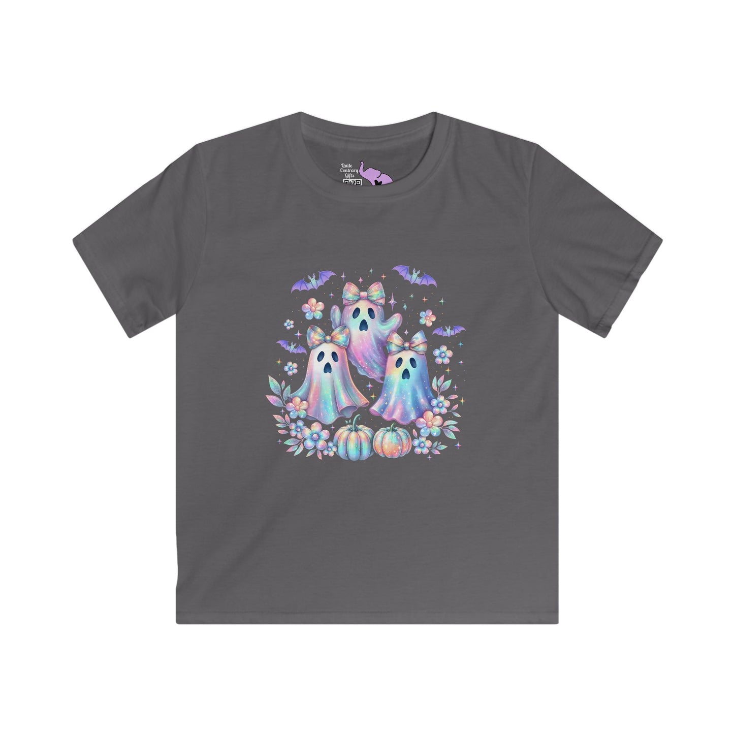 Haunted in Pastels Youth Softstyle Tee