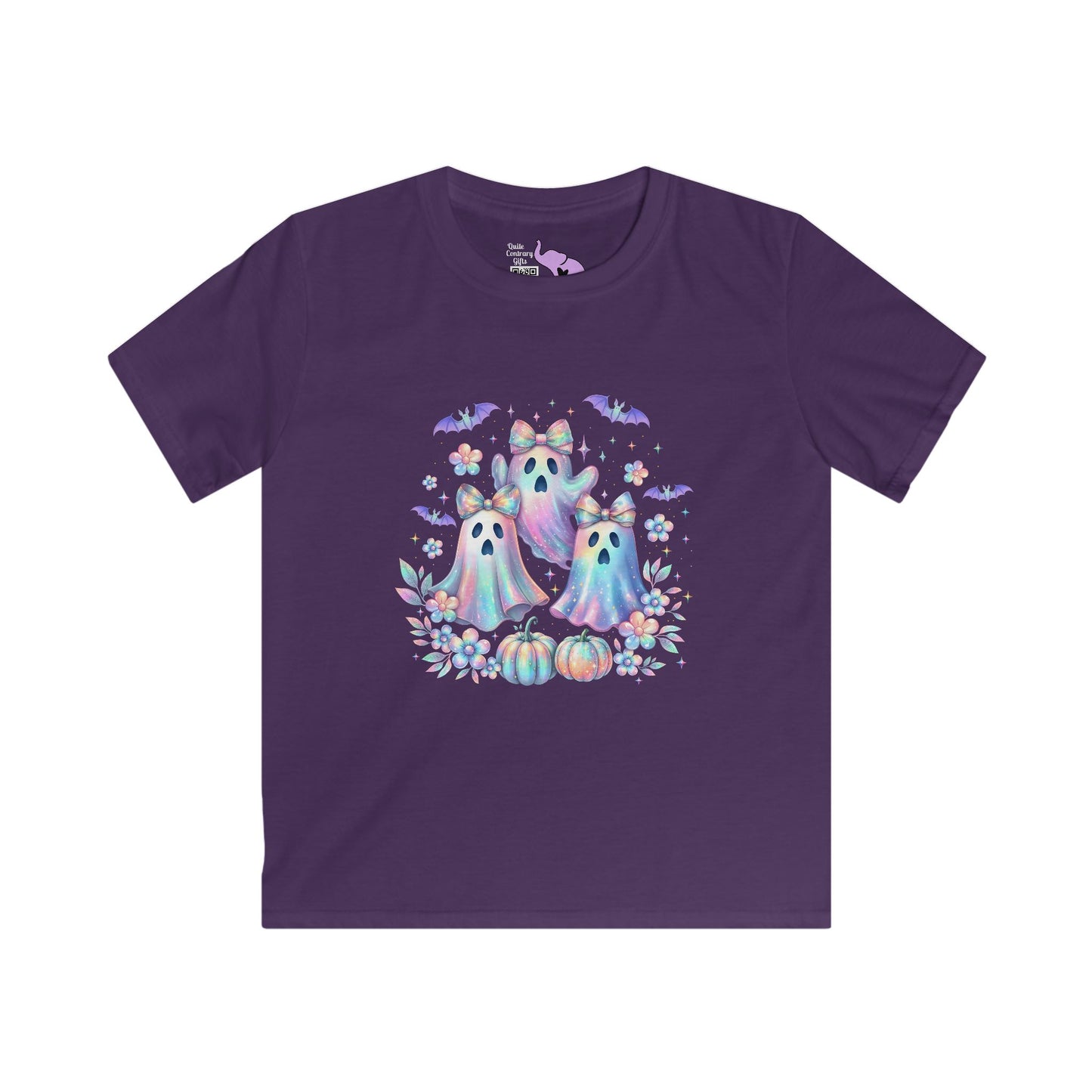 Haunted in Pastels Youth Softstyle Tee