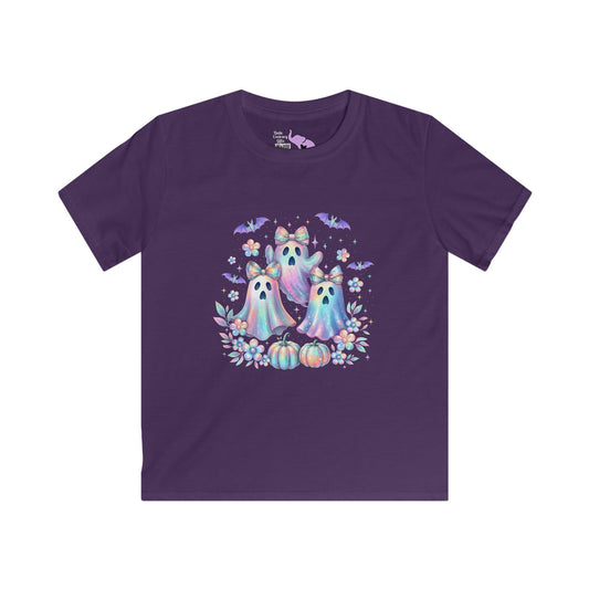 Haunted in Pastels Youth Softstyle Tee