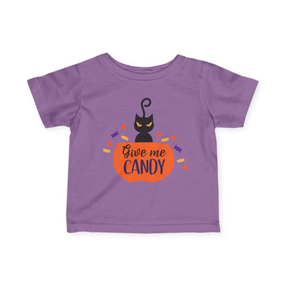 Give Me Candy (Black Cat) Infant Soft T-Shirt