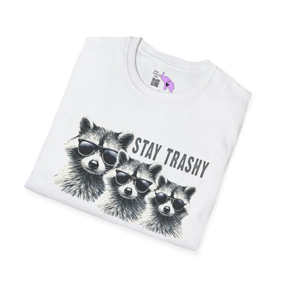 Stay Trashy (Racoon) Adult T-shirt