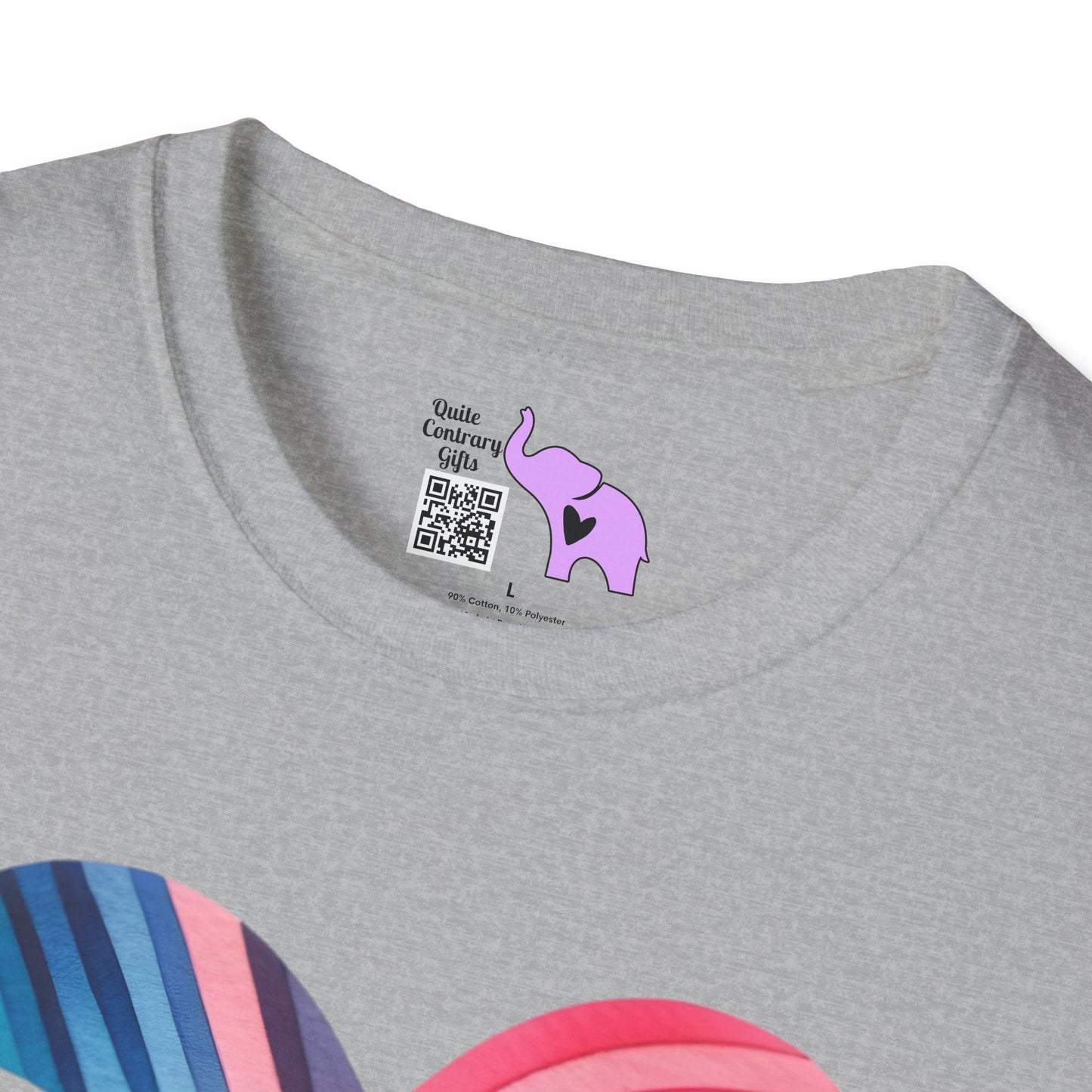 Painted with Love Adult T-shirt