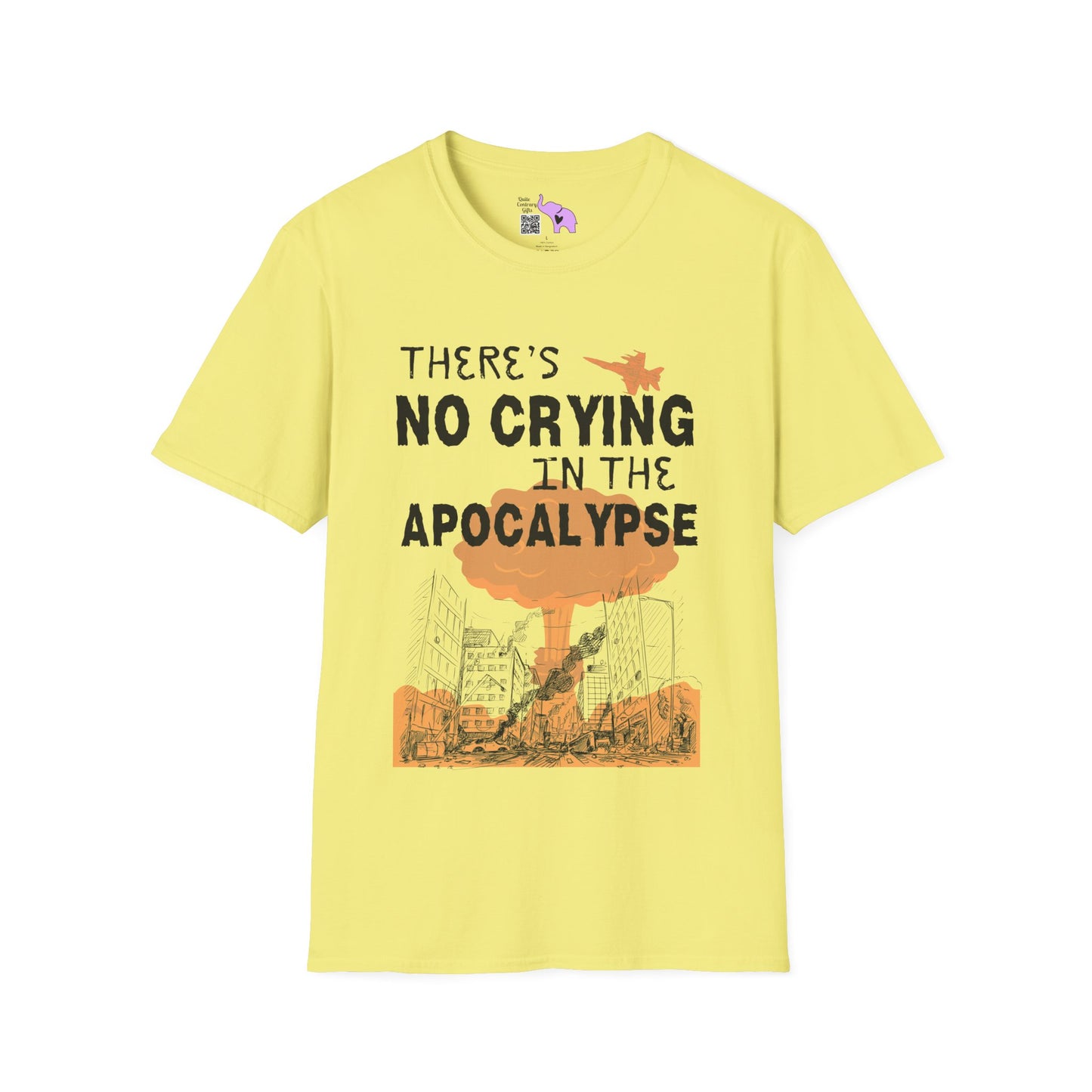 There's No Crying in the Apocalypse Adult T-shirt