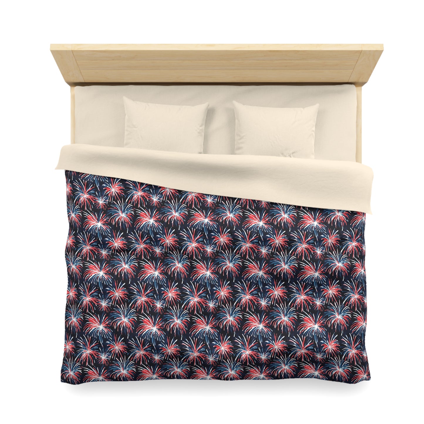 Rocket's Red Glare Microfiber Duvet Cover