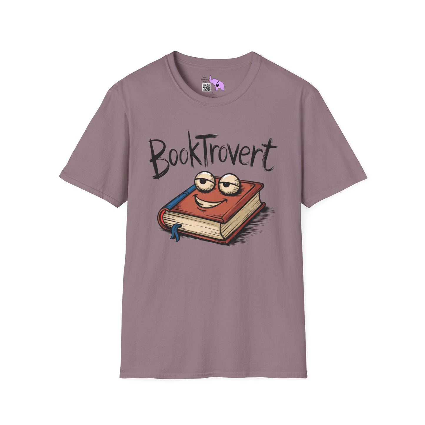 Booktrovert(Cartoonish Book) Adult T-shirt
