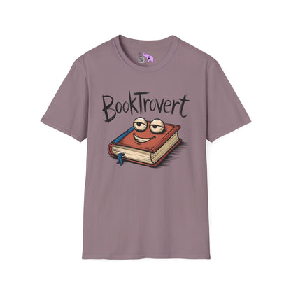 Booktrovert(Cartoonish Book) Adult T-shirt