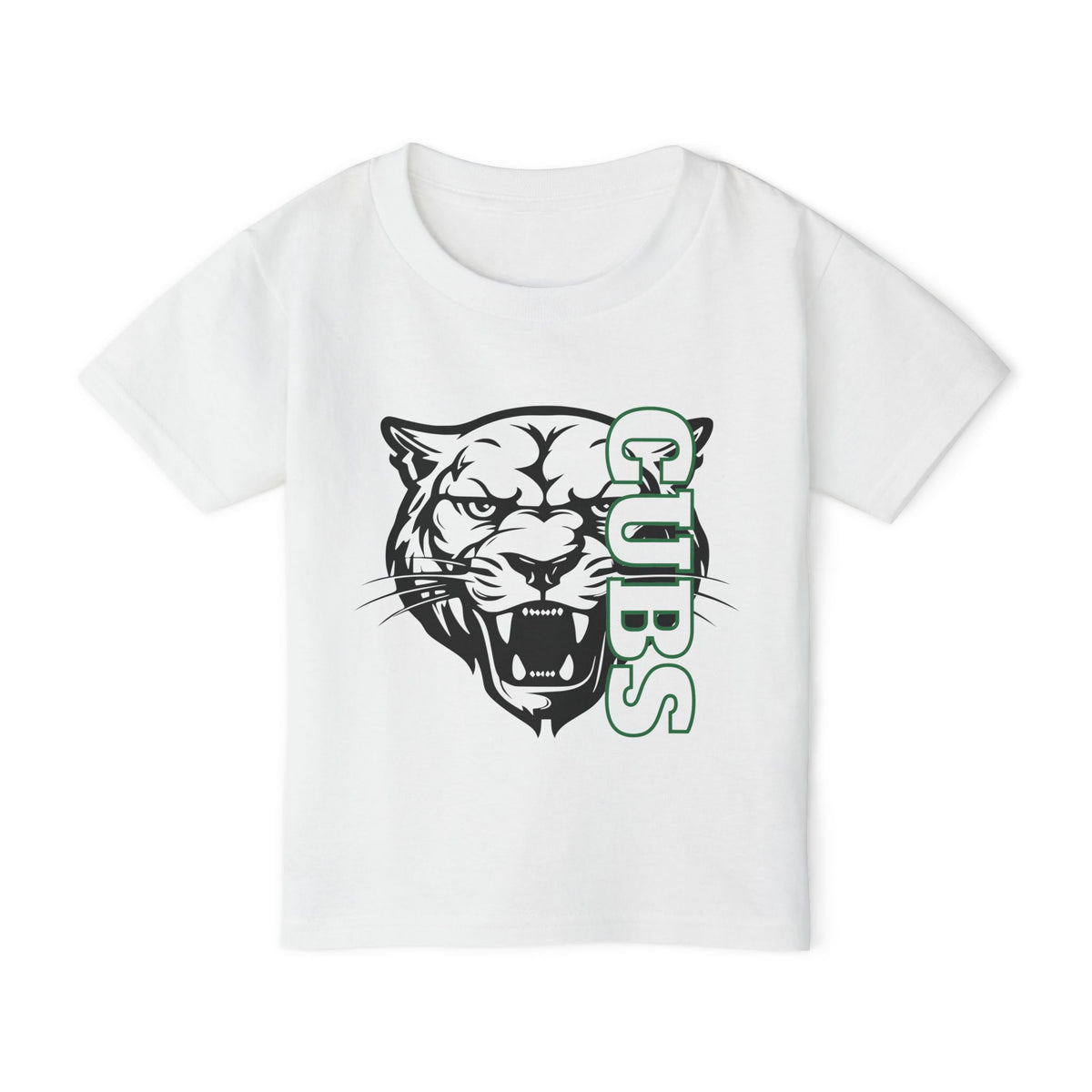 Brenham Cubs Mascot Heavy Cotton™ Toddler T-shirt