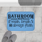 Bathroom Rules Bath Mat