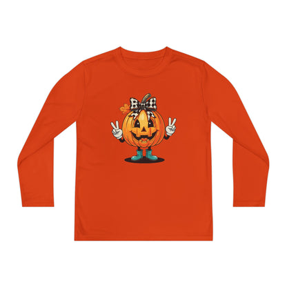 Pumpkin Peace Youth Long Sleeve Tee