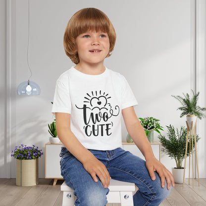 Two Cute Heavy Cotton™ Toddler T-shirt