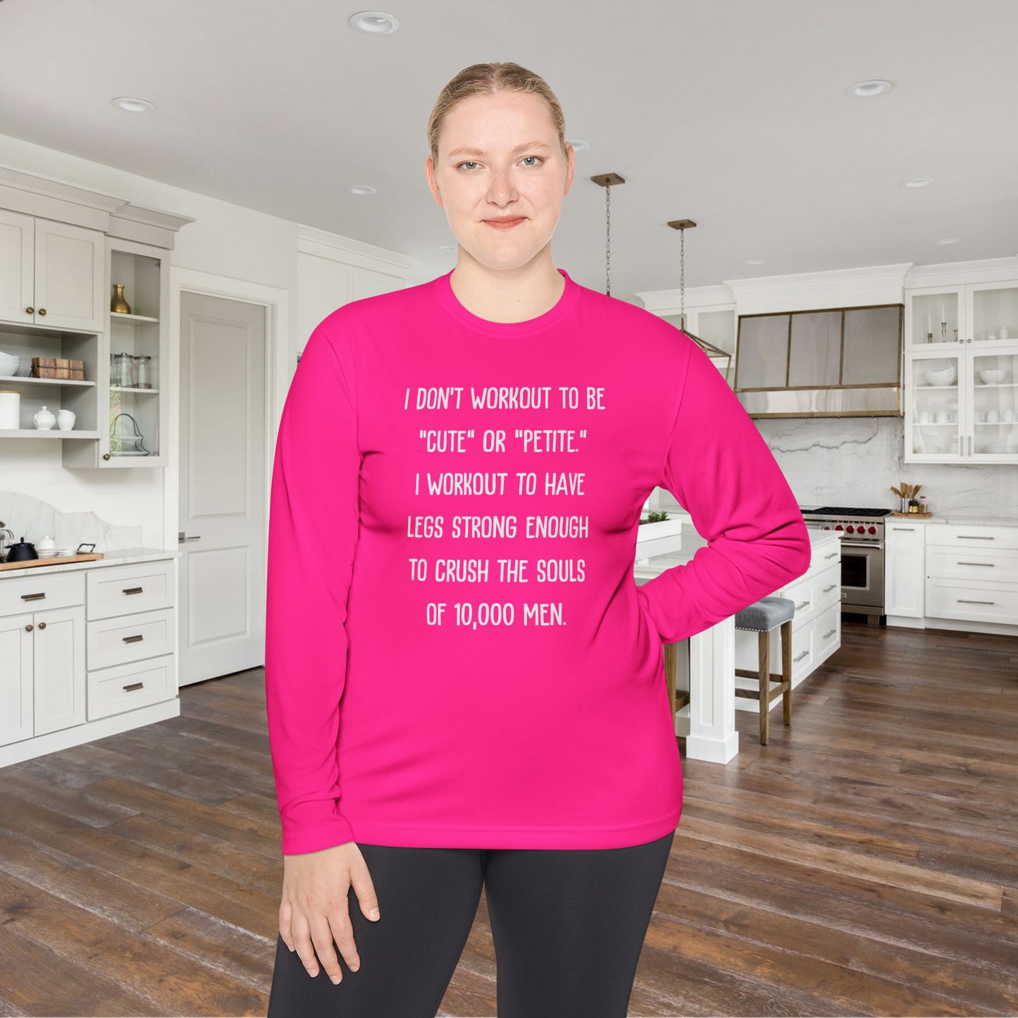 I Don't Workout To Be... Lightweight Long Sleeve Tee