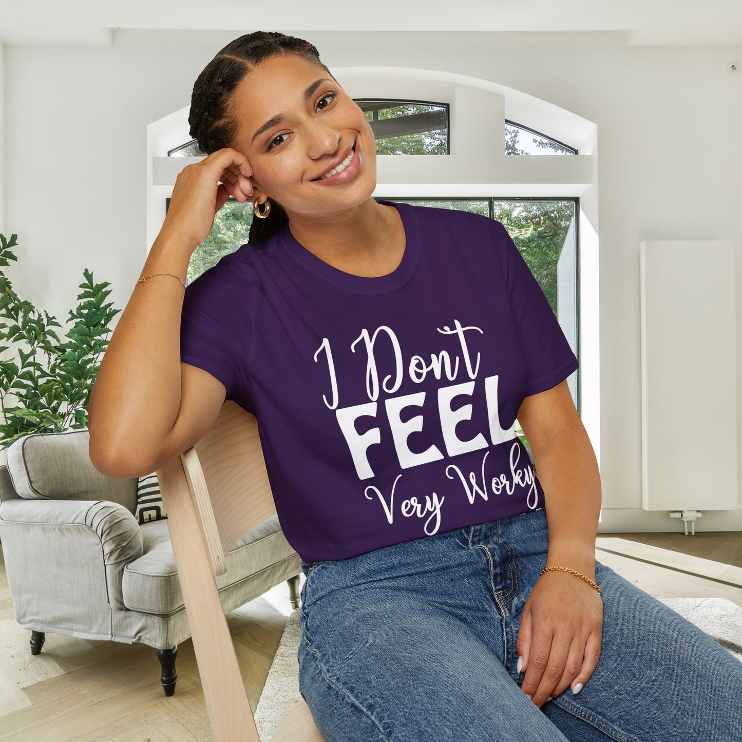 I Don't Feel Very Worky Today Adult T-shirt