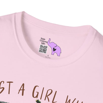 Just A Girl Who Loves Fall Adult T-shirt