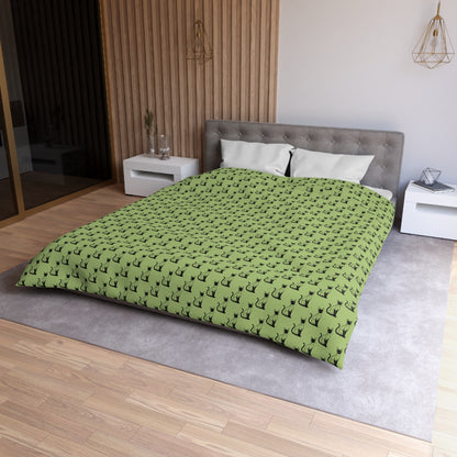 Siamese Charm – Sage Garden Microfiber Duvet Cover