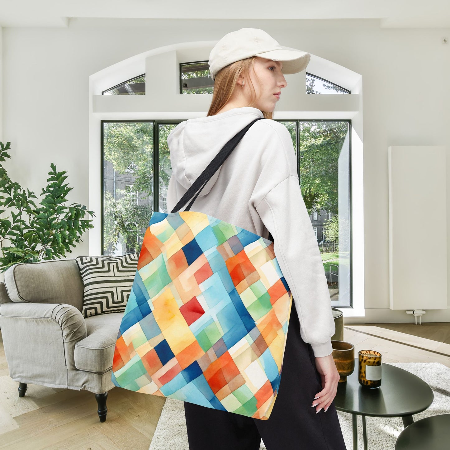 Rustic Radiance Canvas Tote Bag