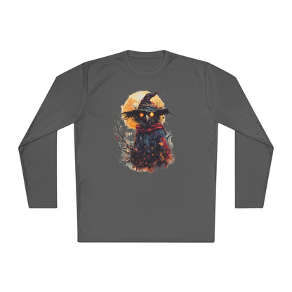 Halloween Scarecrow Adult Long Sleeve Tee