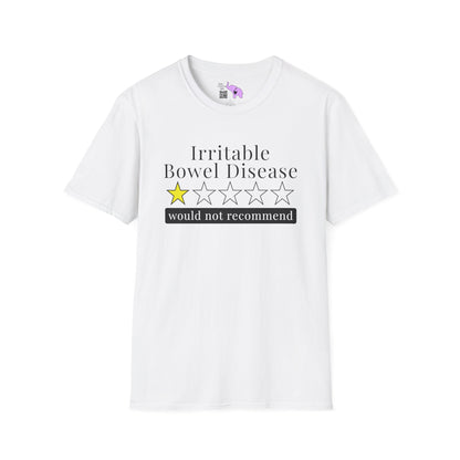 Irritable Bowel Syndrome 1 Star Would Not Recommend Adult T-shirt