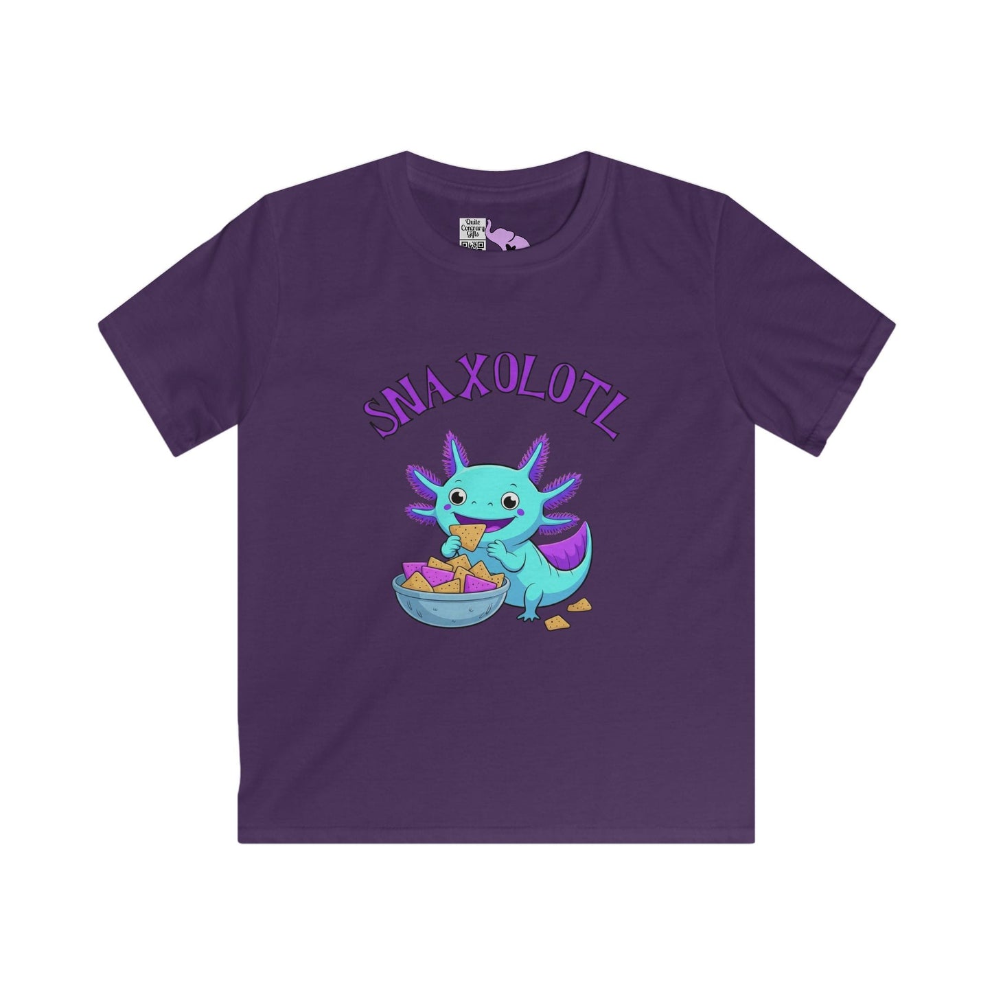 Snaxolotl Youth Softstyle Tee