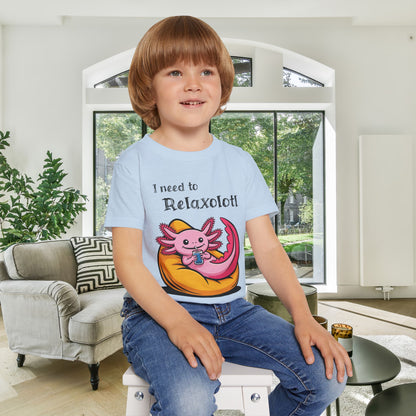 I Need to Relaxolotl Heavy Cotton™ Toddler T-shirt