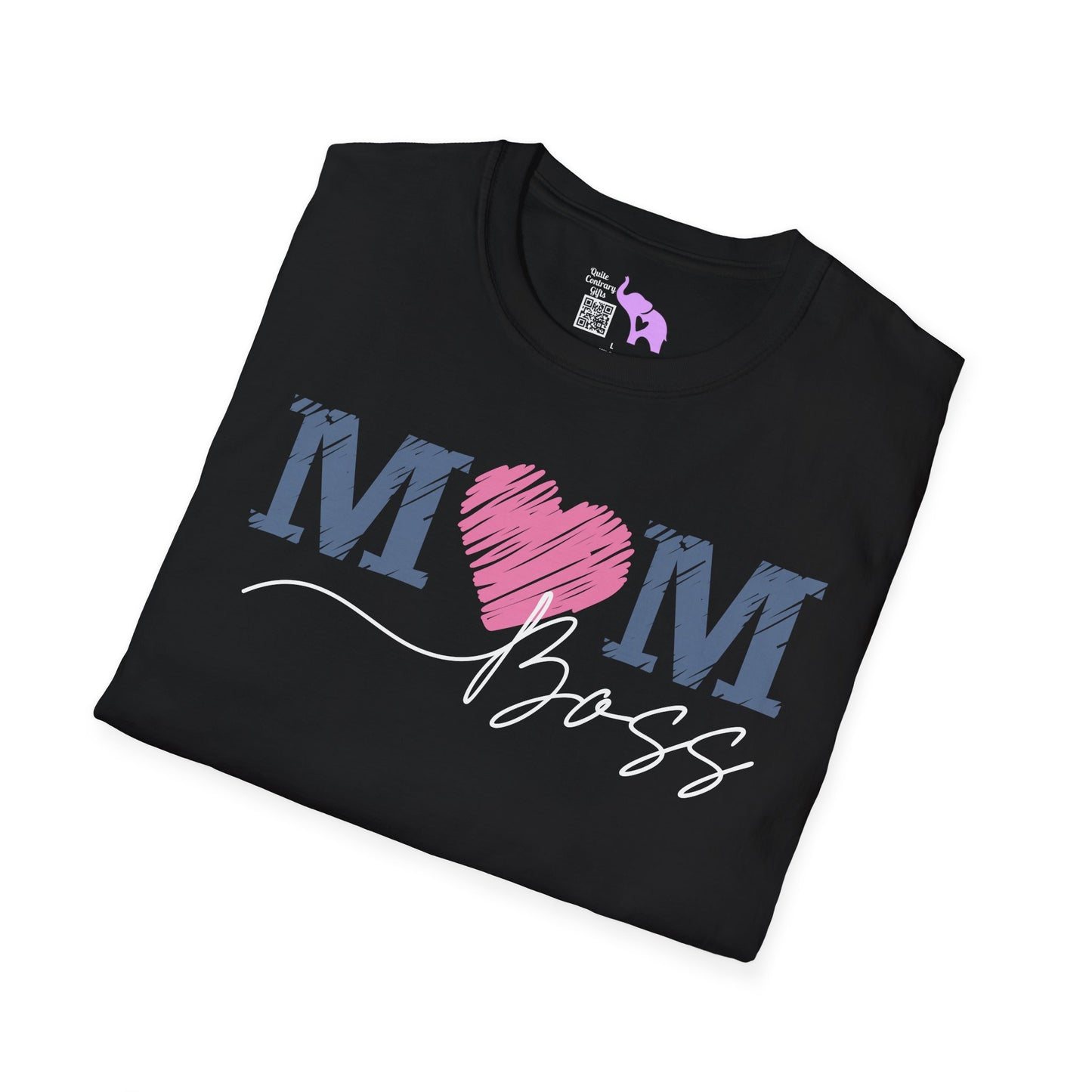 Mom Boss Adult T-shirt