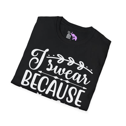 I Swear Because I Care Adult T-shirt