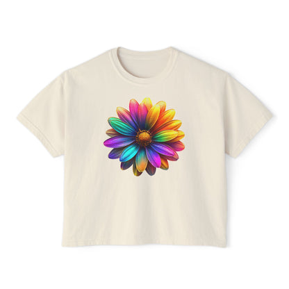 Spectrum Petals Women's Boxy Tee