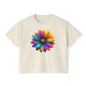 Spectrum Petals Women's Boxy Tee