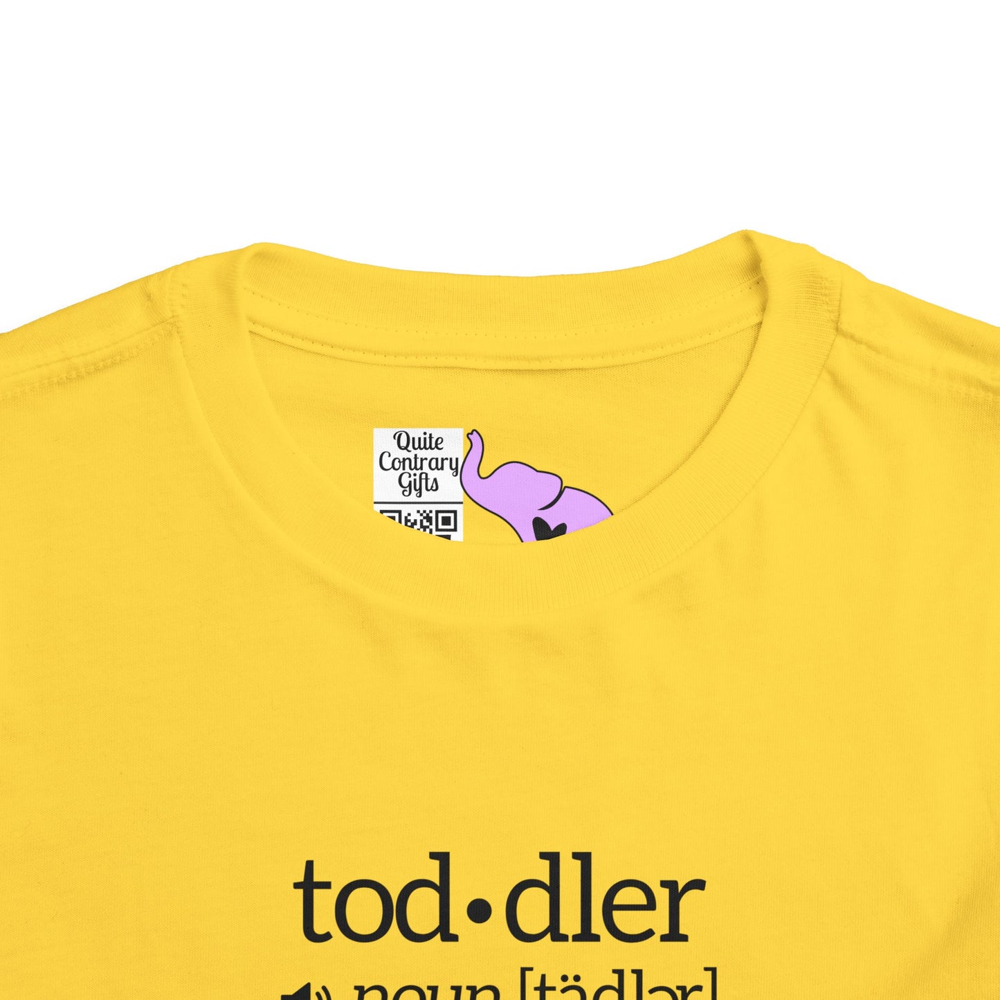 Funny Toddler Definition Toddler Tee
