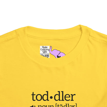 Funny Toddler Definition Toddler Tee