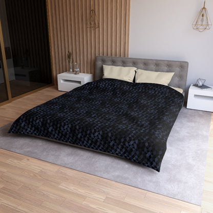 Shadow Facets  Microfiber Duvet Cover
