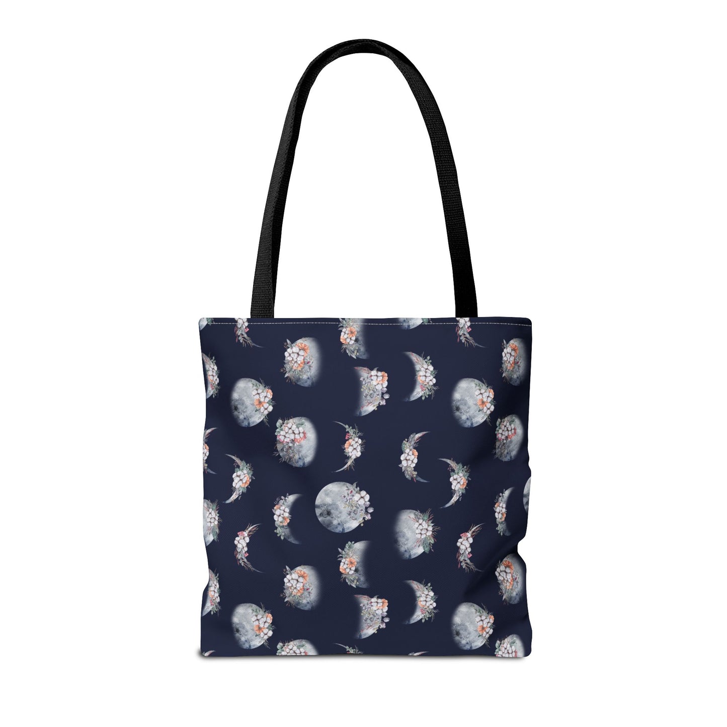 Lunar Garden Canvas Tote Bag