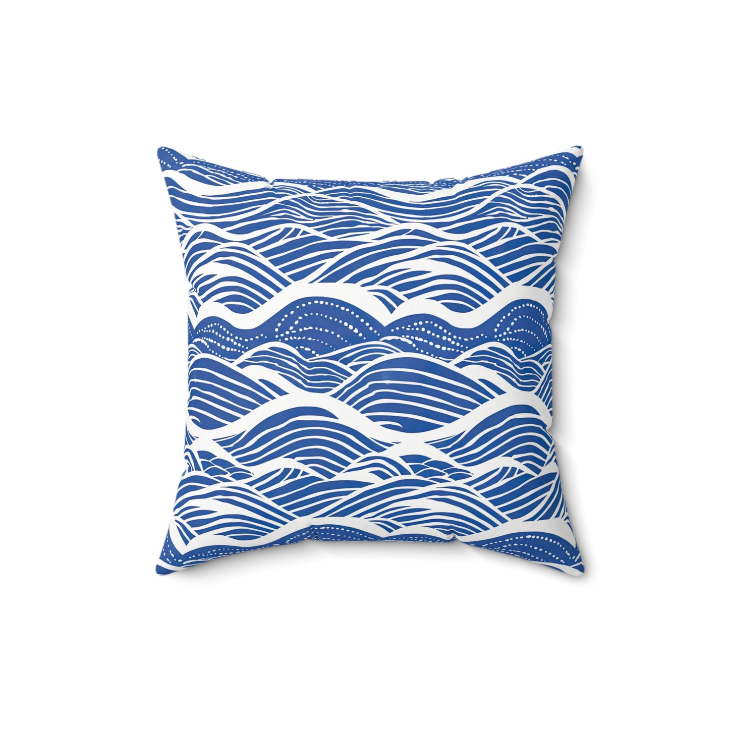Ethereal Tides Throw Pillow