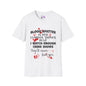 Blood Spatter is Red Luminol is Blue... Adult T-shirt