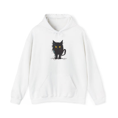 Black Kitten Heavy Blend™ Hooded Sweatshirt