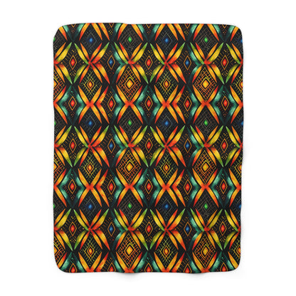 Legacy Lines Sherpa Fleece Blanket