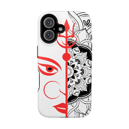 Goddess Durga Mata w/Manala MagSafe® Compatible Tough Case for iPhone
