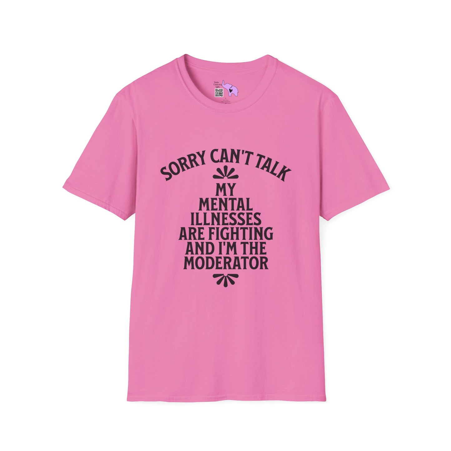 Sorry Can't Talk... Adult T-shirt