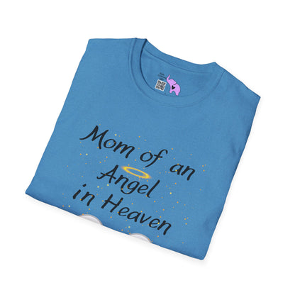Mom of an Angel in Heaven Adult T-shirt