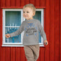 Hanukkah Wishing Peace & Light Toddler Long Sleeve Tee