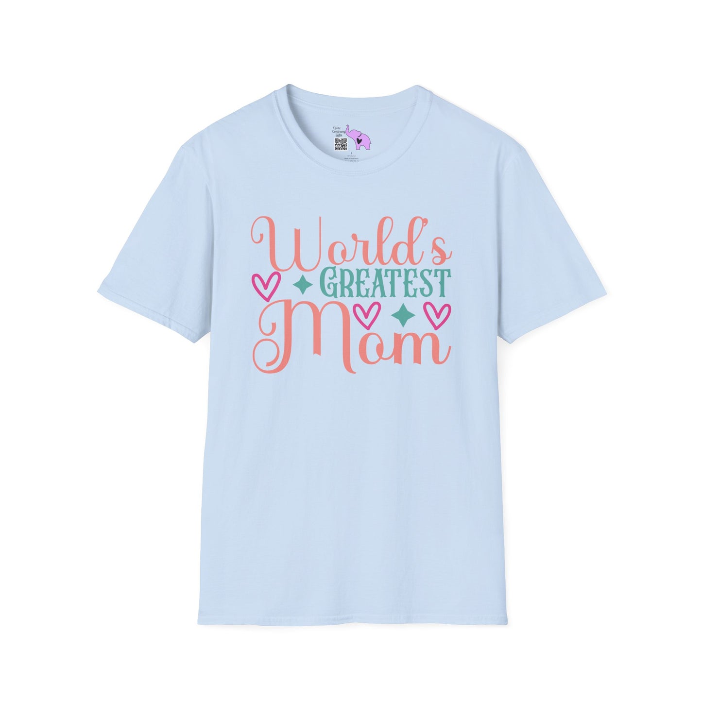 World's Greatest Mom Adult T-shirt