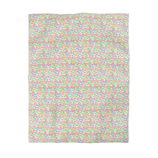 Sweetheart Camo Microfiber Duvet Cover