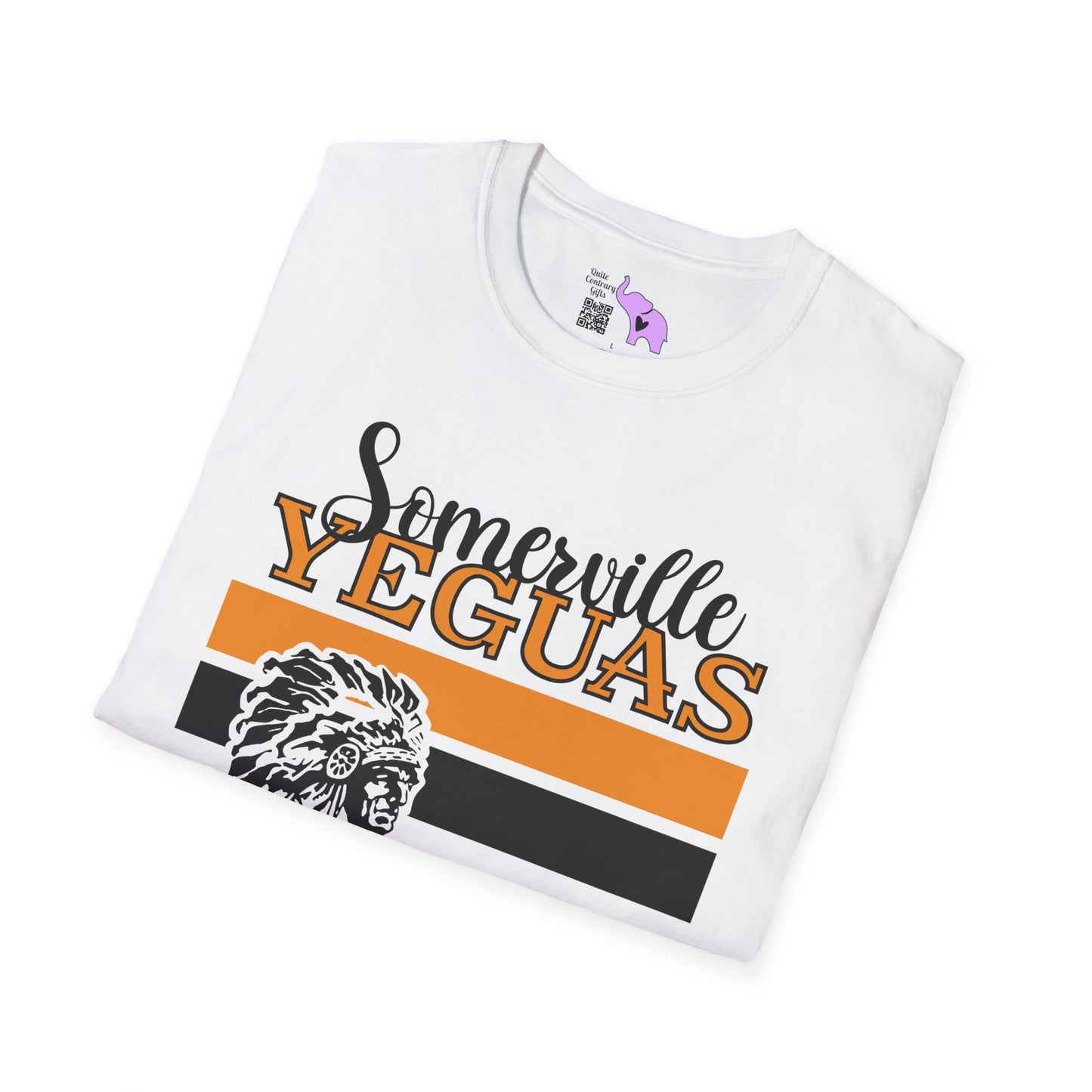Somerville Yeguas w/Mascot Adult T-shirt