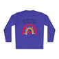 Made to Teach Rainbow Adult Long Sleeve Tee