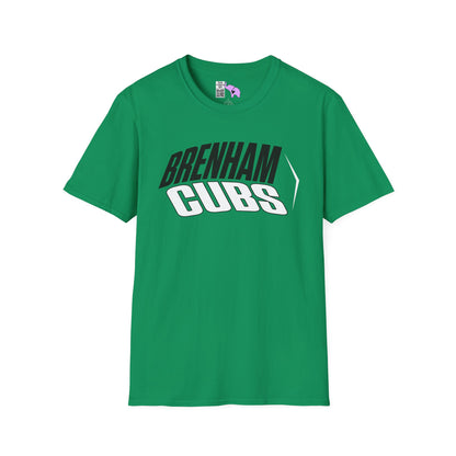 Brenham Cubs (Angled) Adult T-shirt