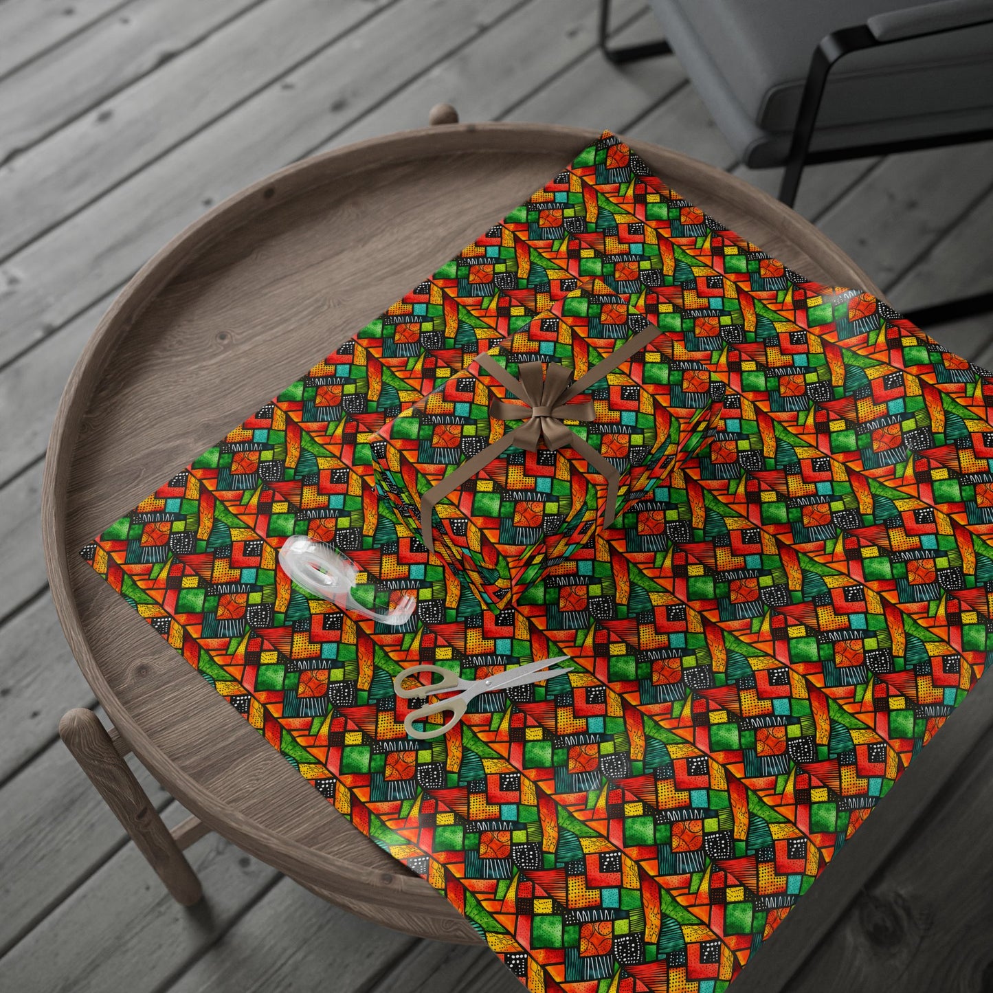 Unity Glow Kwanzaa Wrapping Paper