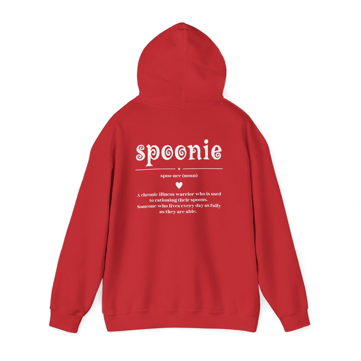 Spoonie Warrior Definition Heavy Blend™ Hooded Sweatshirt