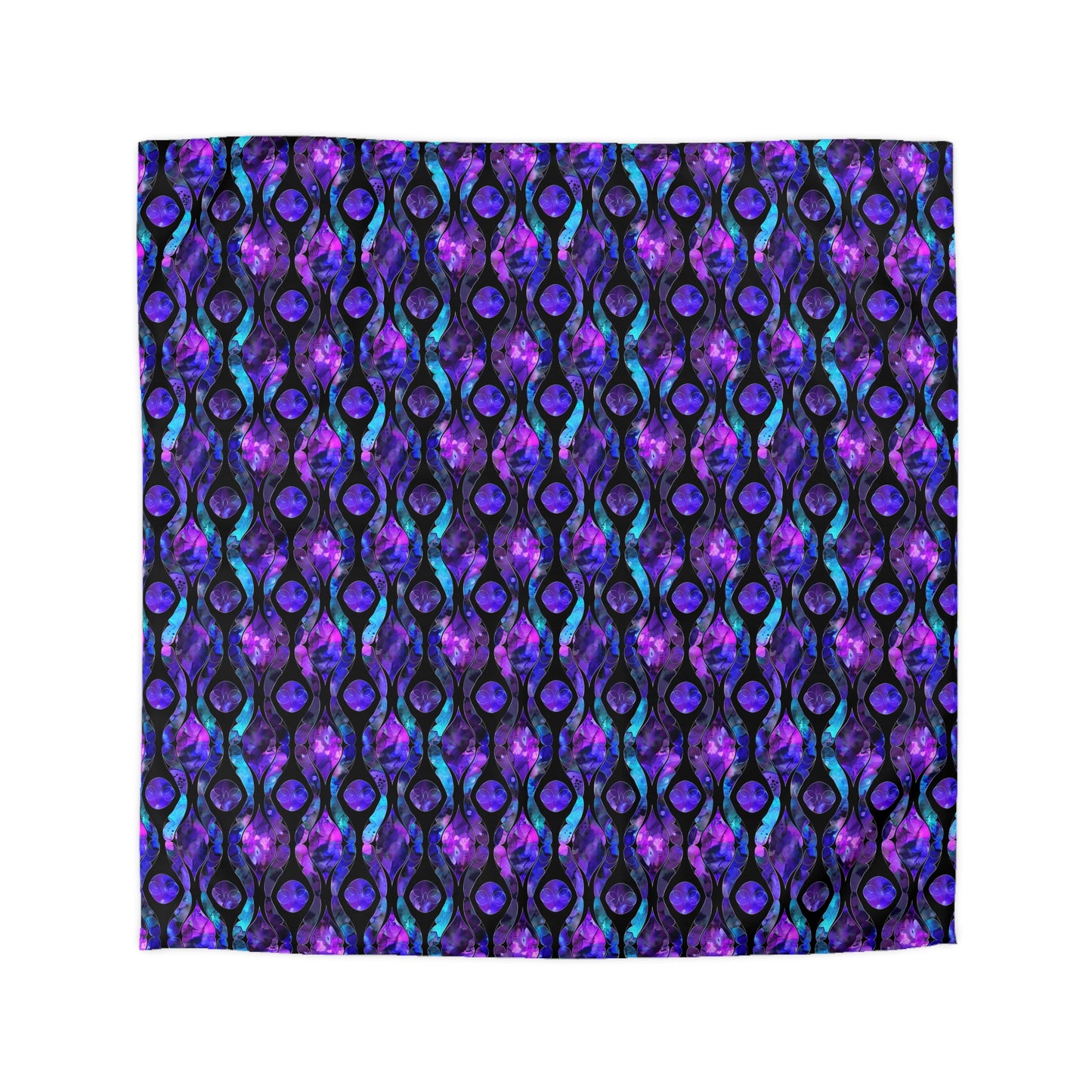 Celestial Glass Microfiber Duvet Cover