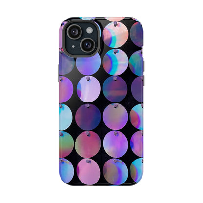 Opal Glow Sequins MagSafe® Compatible Tough Case for iPhone