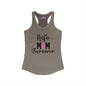 Wife Mom Survivor (Breast Cancer) Women's Ideal Racerback Tank